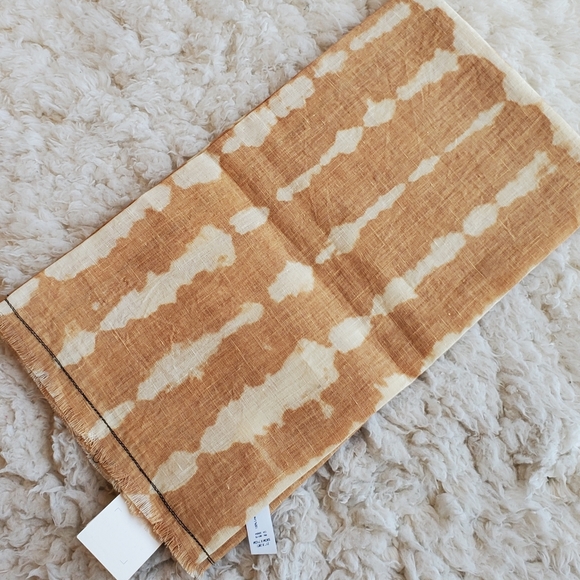 Anthropologie Marigold Linen Dish Towel - Sunrise - Picture 6 of 9